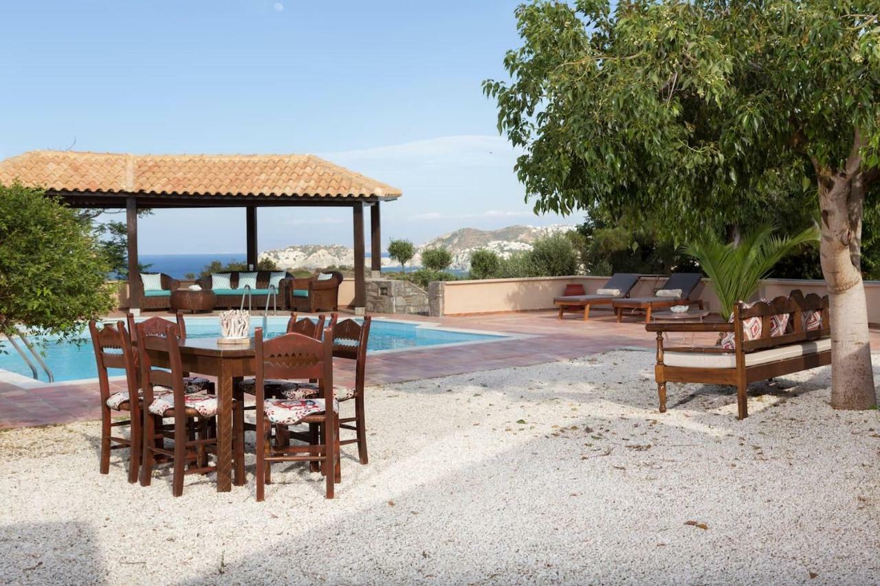 White Sand Villa. Spacious Villa With Prive Pool. Агия-Пелагия  Экстерьер фото
